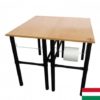 Modulárny pracovný stôl 2ks 125x62x105cm